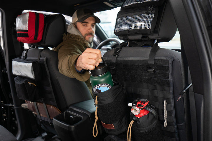 MOLLE Seat-Back Panel - 14" x 20" Coyote | Triple Run