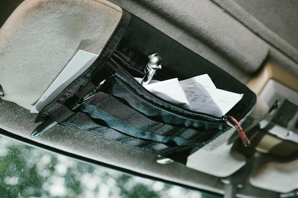 MOLLE Visor Organizer | Black  - Blue Ridge Overland Gear