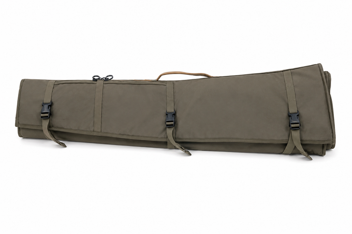 Rifle Case &amp; Shooting Mat - with Heat-Shielded Hot Pocket