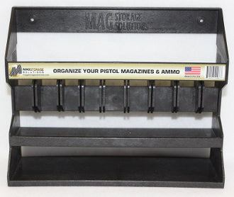 Empty Magazine rack.  Pistol Mag Holder - Sharps Mountain - SharpsMountain.com