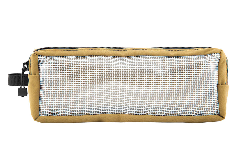Utility Pouch Large Coyote Front - 12 x 4 x 2"  - Blue Ridge Overland Gear