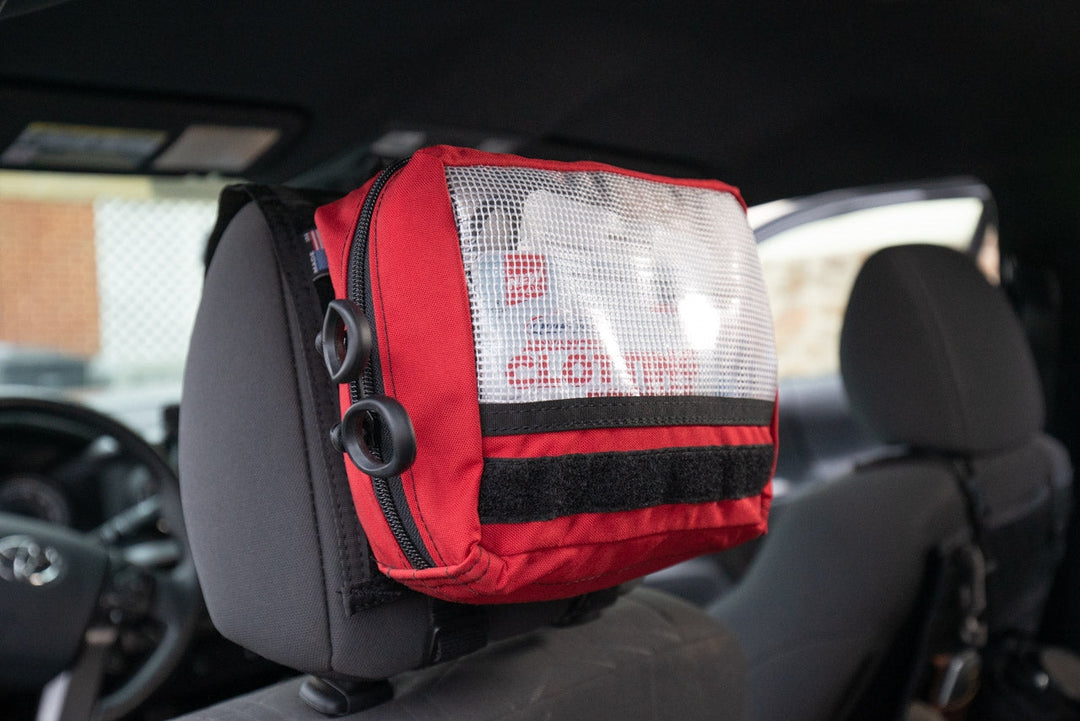 Headrest Velcro Panel Headrest IFAK Kit +$46 - Blue Ridge Overland Gear