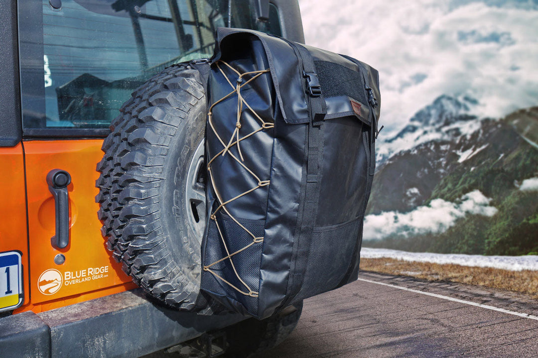 Tire Storage Bag XL Tire Mount - For 36-37" tires - Blue Ridge Overland Gear