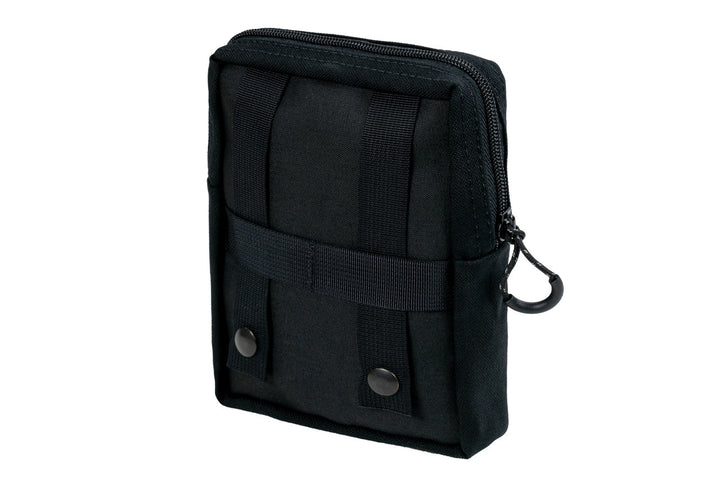 Triple Run small MOLLE GP Pouch by Blue Ridge Overland Gear - blackout colorway - back