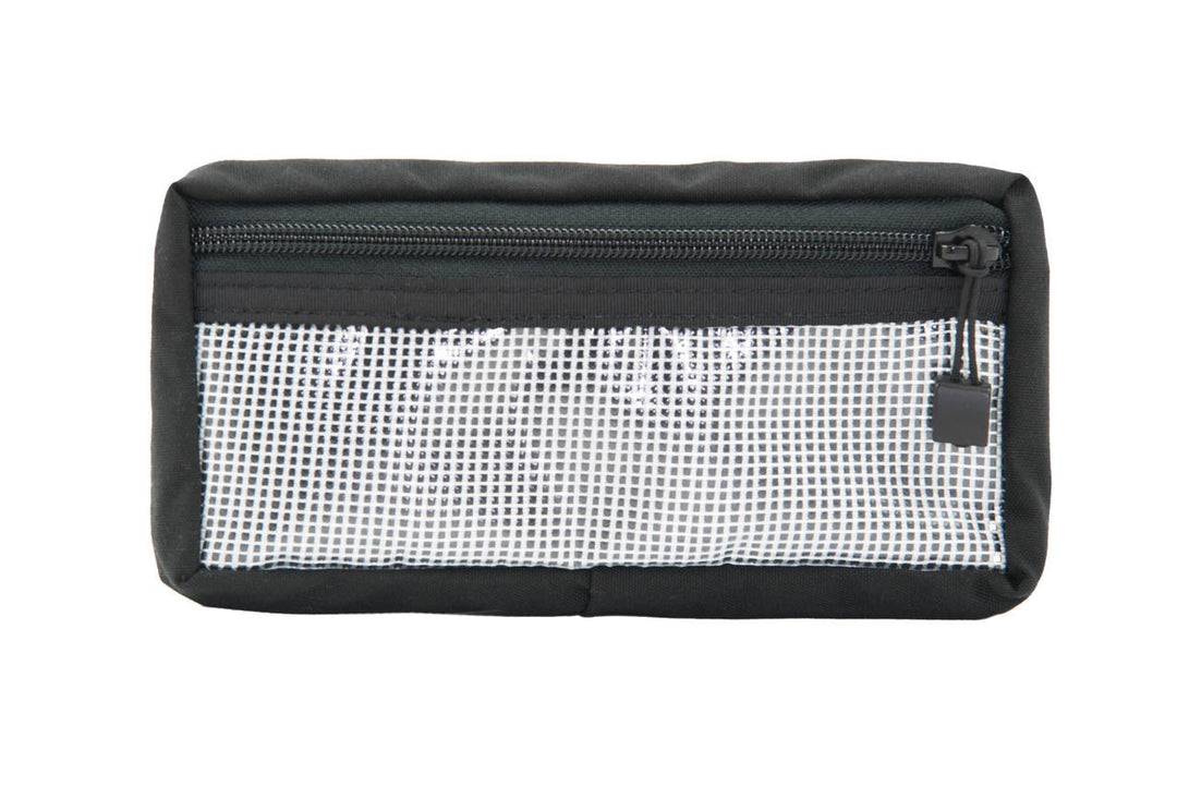 Velcro Pouch Medium - 4 x 8 x 1  Clear – Sharp's Mountain Outdoor Gear