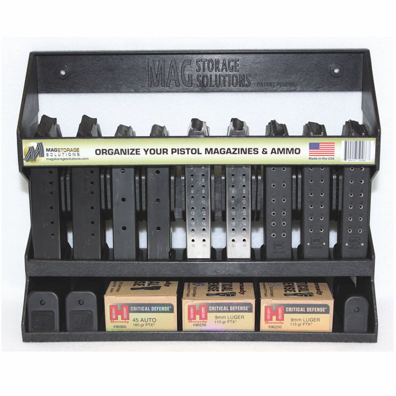 Safe Magazine Rack Pistol Mag Holder - Magazine Safe Rack – Sharp's Mountain Outdoor Gear