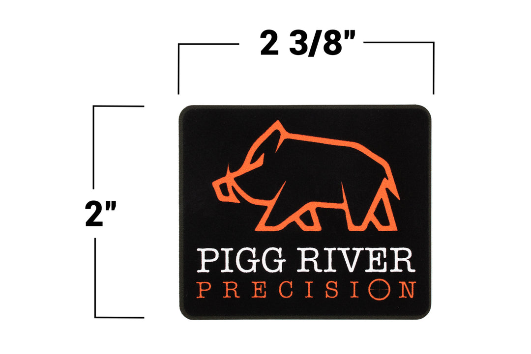 Pigg River Logo Sticker