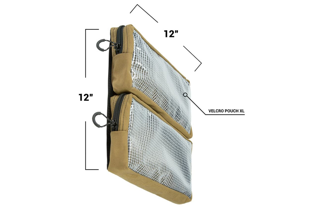 Pouch Mounting Panel 12x12 - Mount Pouches Anywhere – Sharp's Mountain  Outdoor Gear