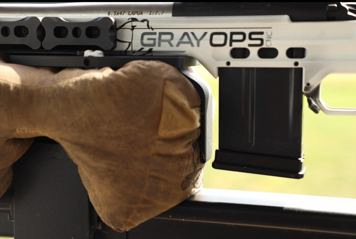 Gray Ops Bag Stop - Mini Plate