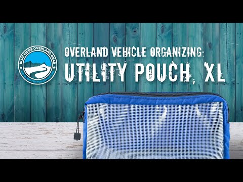 Utility Pouch XL | 12 x 6 x 2" (No Velcro)